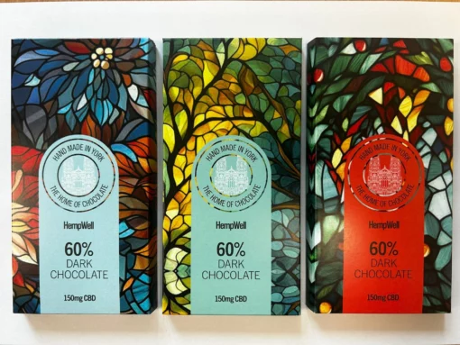 Dark chocolate CBD bar 150mg